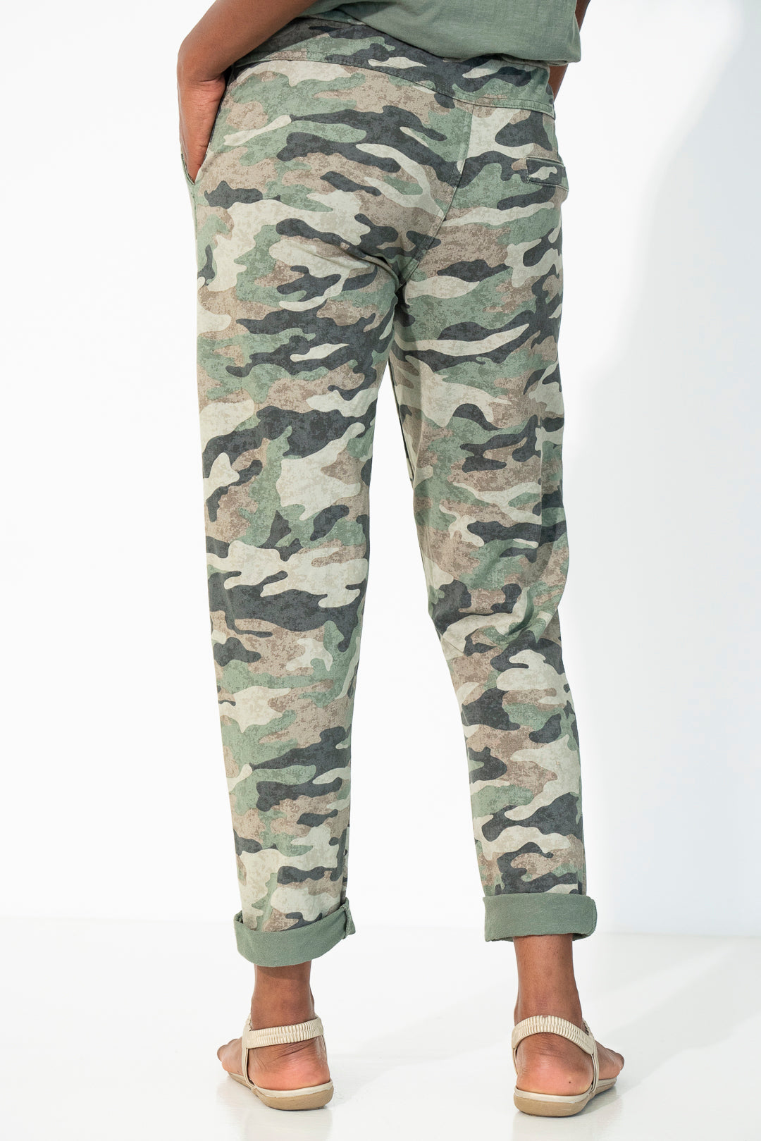 Olive Camouflage Jogger