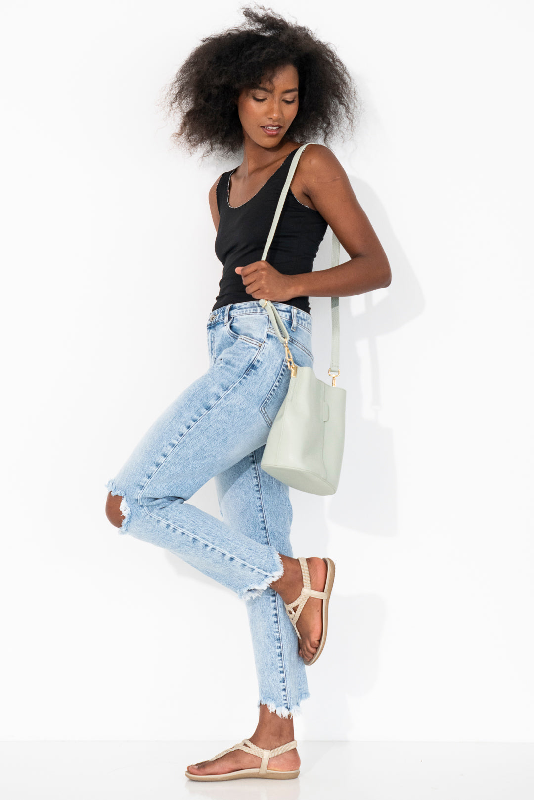 Sage Bucket Bag