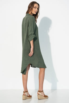 Linen Shirt Dress