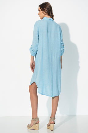 Linen Shirt Dress