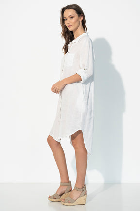 Linen Shirt Dress