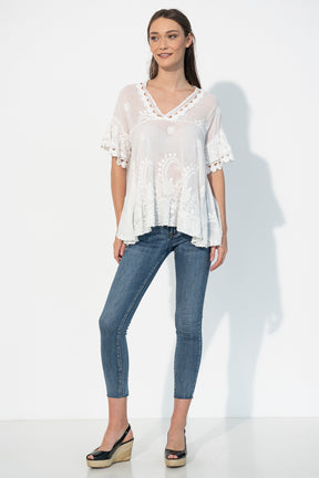 Cotton Gemma Blouse