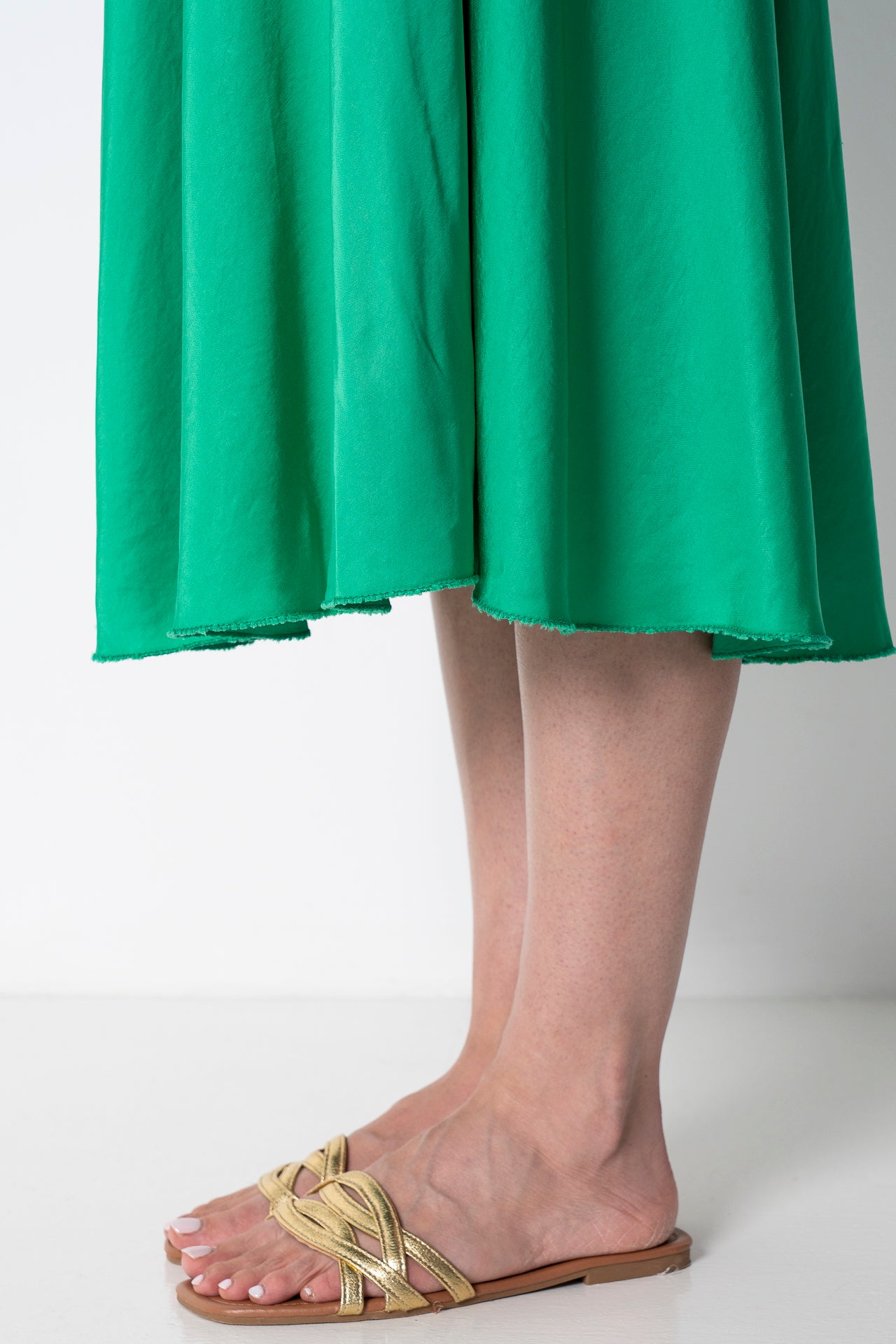 Green Rashieda Skirt