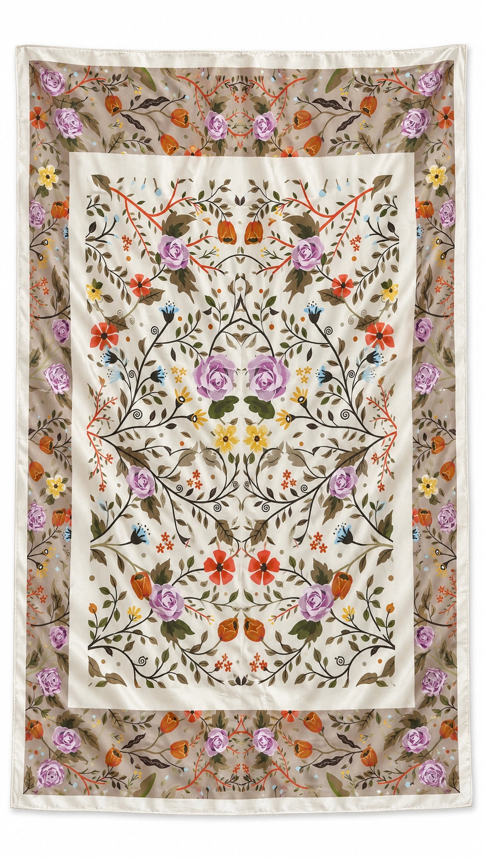 Sienna Bloom Silk Scarf