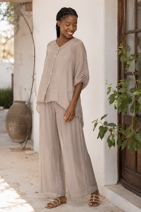Taupe Harem Pant