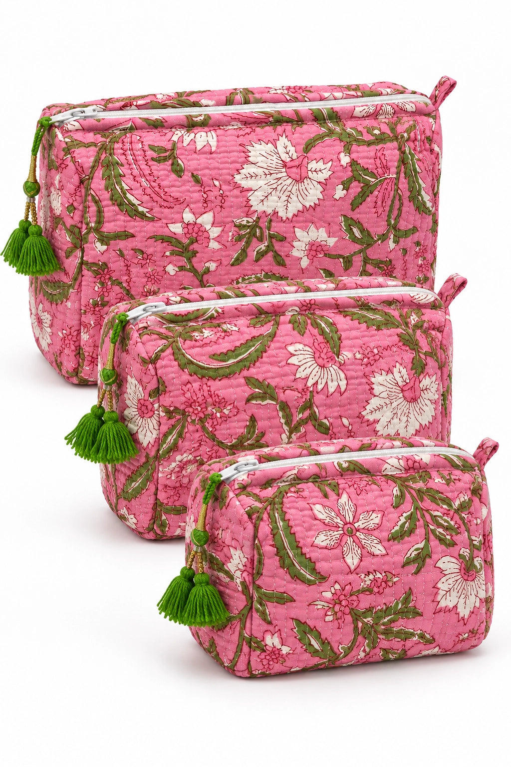 Pink Floral Vanity 3 pack