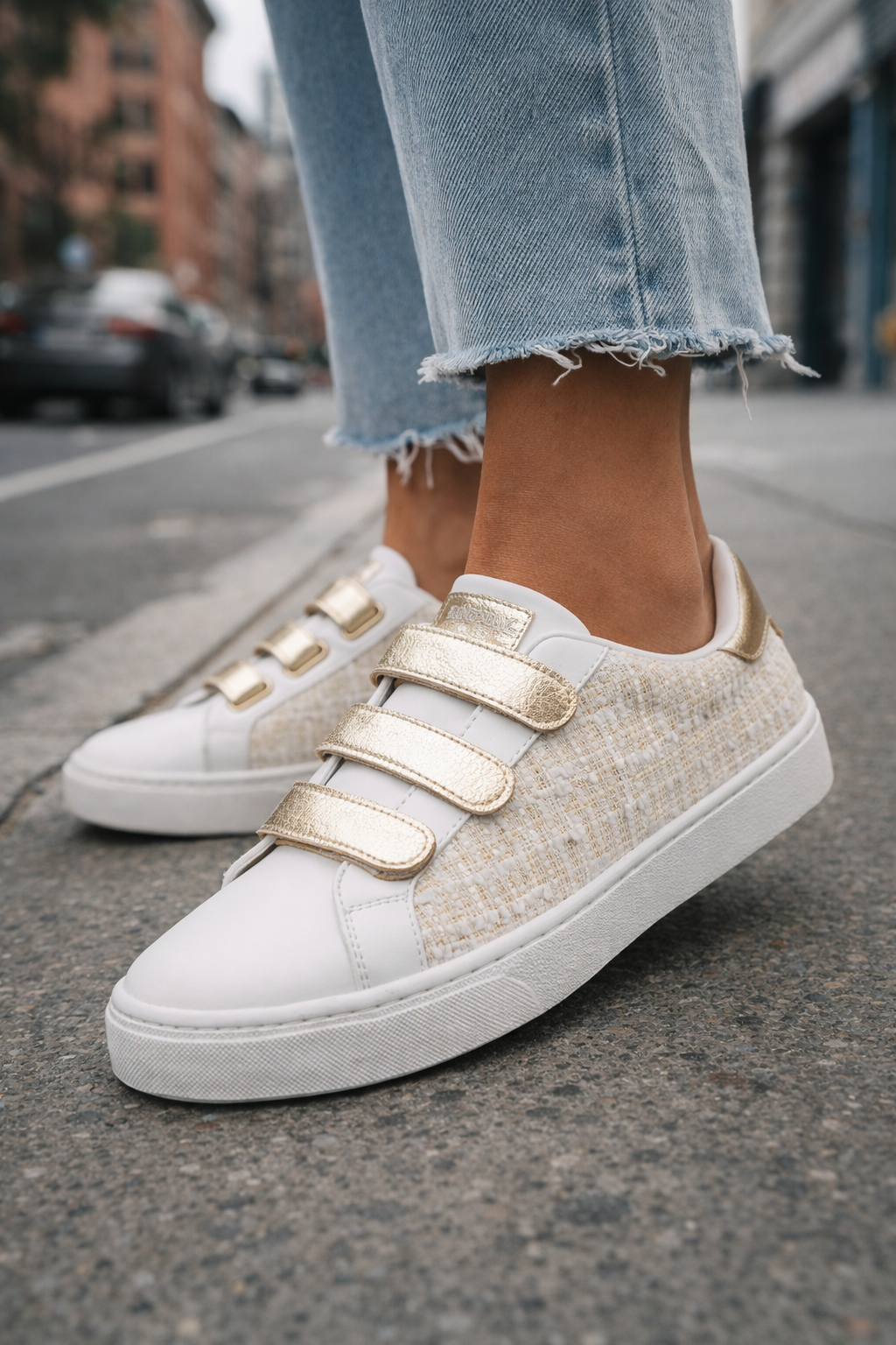 White Dina Sneaker