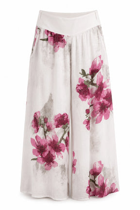 White_Floral_Linen_Wide_Leg_Pant_front_somethingpretty