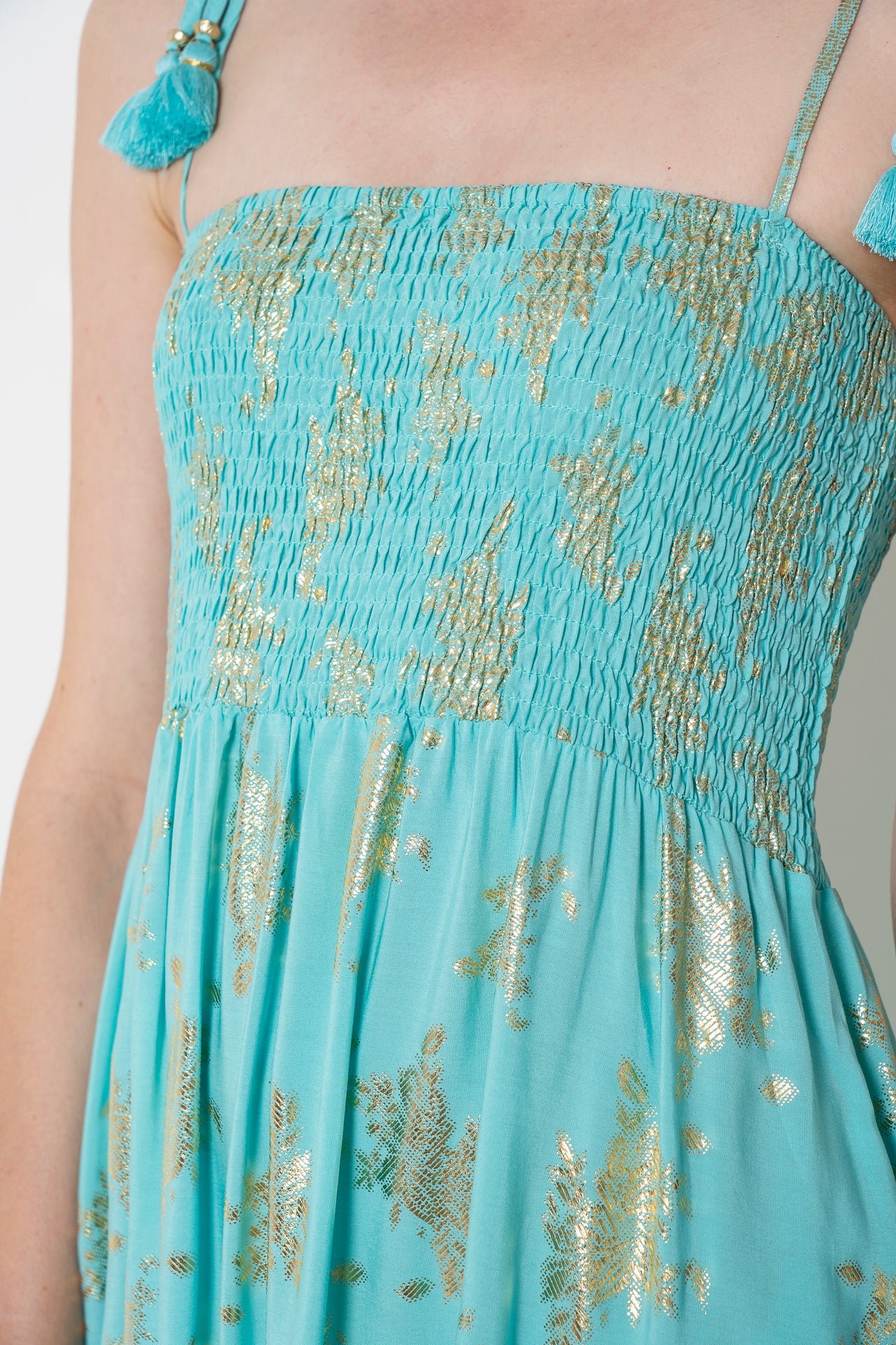 Gold Leaf Dress