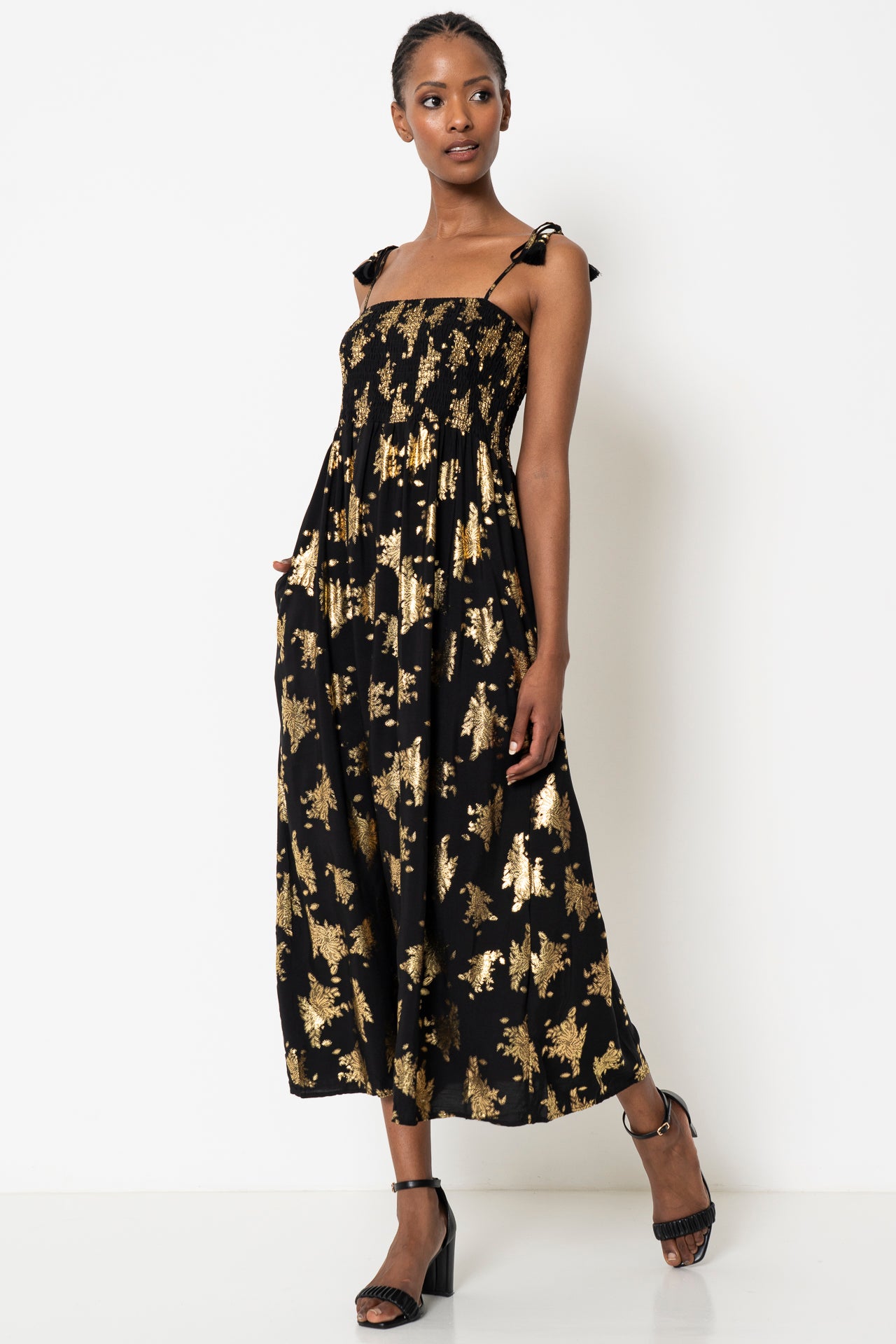 Gold Leaf Dress