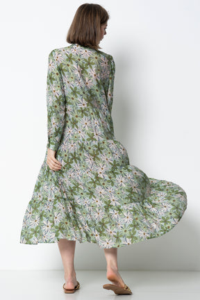 Green Daisy Dress