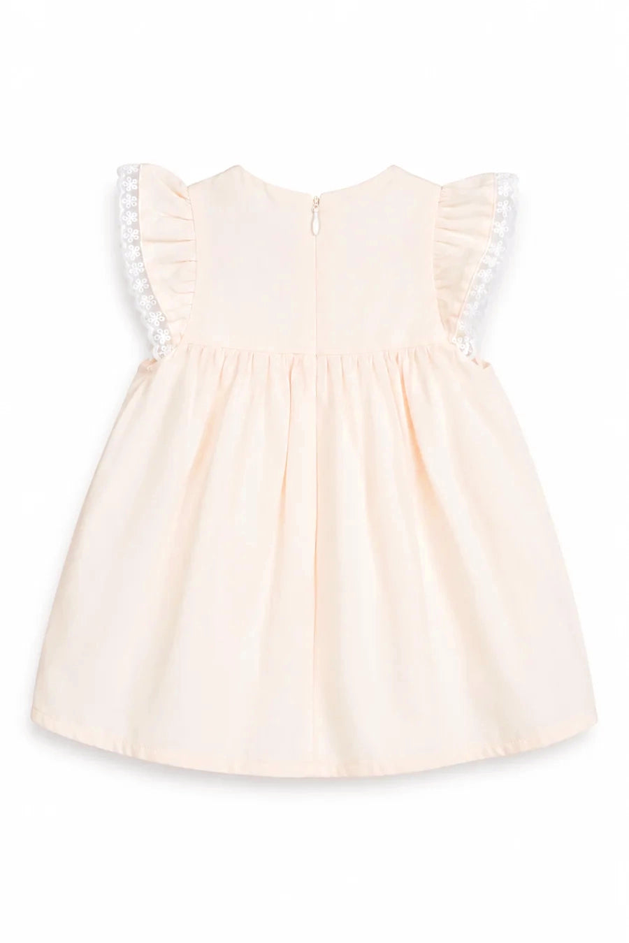 Peach Holly Dress, girls dress from Something Pretty, alternative view