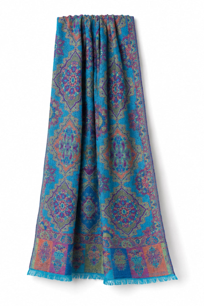 Turquoise Aria Scarf