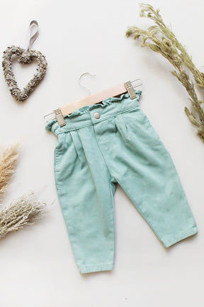 Mint Paperbag Jean