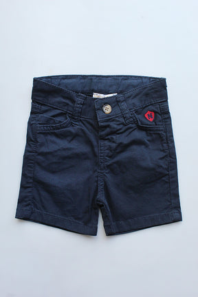 Navy Preppy Shorts